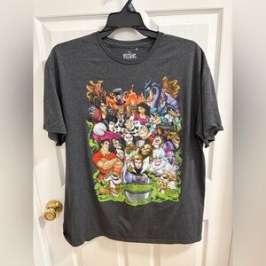 Disney Villians unisex shirt, gray